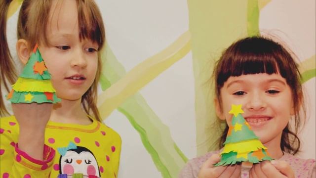 Наши поделки. Елочка. 5-6 лет. смотреть онлайн
