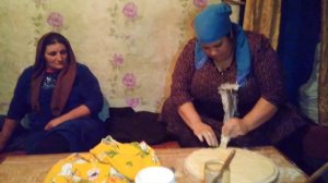Как пекут хлеб в селах Дагестана.