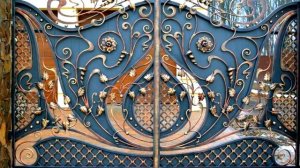 Художественная ковка ворота