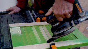 Аккумуляторная дельташлифовальная машина WORX WX822, 20 В