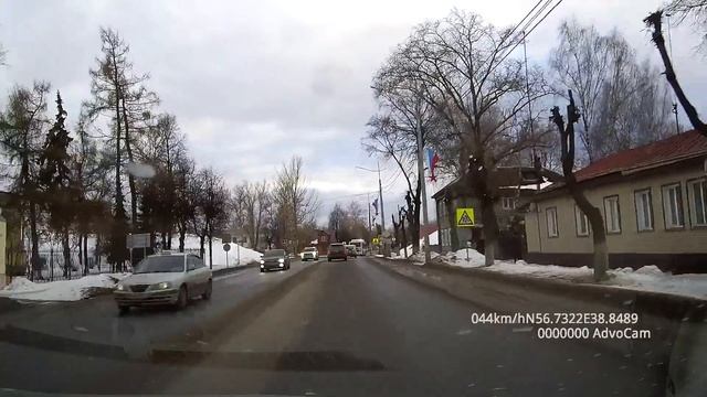 Переславль-Залесский | Едем по главной улице | Поездка на автомобиле по четырем городам