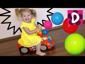 ✿ Mickey Mouse ПАРОВОЗ МИККИ Чудомобиль Серии Веселые Шарики Kiddieland unboxing toys Mickey Mouse