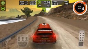 Rally Racer Dirt Mobile Game Gameplay Hydro Power Station 2 laps 2000 Drift Challenge 1 Stage 6