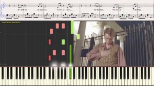 Оттепель - К. Меладзе (Easy)(Ноты для фортепиано) (piano cover)