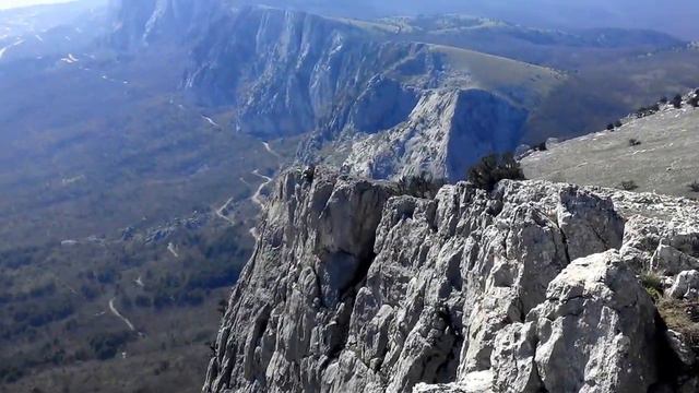 КРЫМ: красота гор ЮБК с вершины Мердвен-Каясы