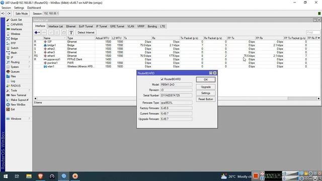 Mikrotik Basic Configuration - Upgrade Firmware | Mikrotik Router Tutorial Step By Step смотреть онлайн