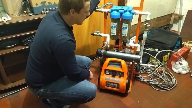 ""СОБРАЛ УСТАНОВКУ"" / Установка для промывки Отопления / Радиаторов / Котлов / Теплообменников.