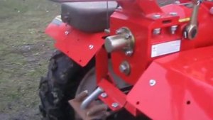 Мотоблок Форте 135.  9 л.с.  з автомобільним прицепом.