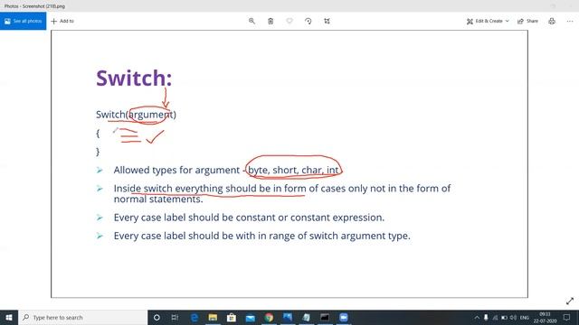 JAVA - Selection Statements смотреть онлайн