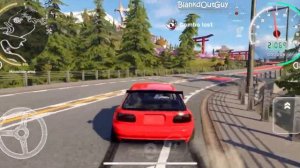 CarX Street | Honda Civic Smooth RWD Drift | iPhone 14 | 60FPS Max Graphics Gameplay