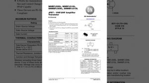 MMBFJ309LT1G #DataSheet -ingkechips.com