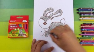 Как нарисовать ЗАЙЧИКА учимся рисовать