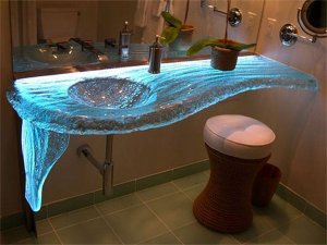 Раковина для ванной комнаты из эпоксидной смолы и мишуры
Bathroom Sink