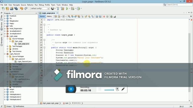 How to do Simple coding in java for login & password ? смотреть онлайн