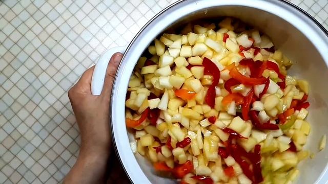 Салат из кабачков на зиму без уксуса! Очень вкусно!