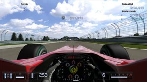 Gran Turismo 5 Gameplay - Ferrari F1 2010 - Indianapolis Road Course