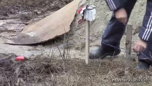 Разметка фундамента   © masterkladki