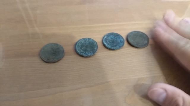 Чистка монет мылом и кефиром. Царская медь. смотреть онлайн