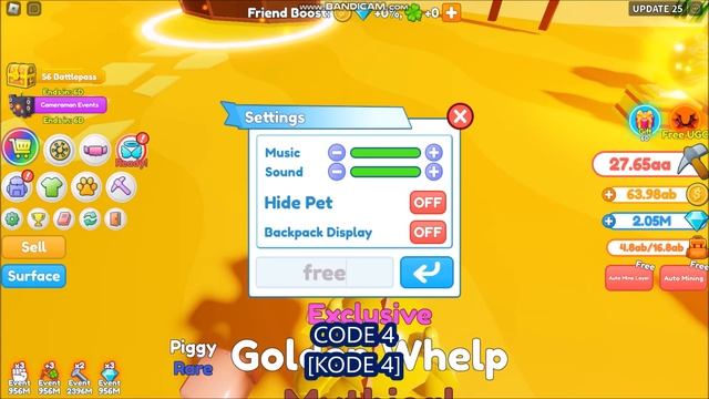 *NEW UPDATE CODES* [Skibi+Free UGC] Clicker Mining Simulator ROBLOX | ALL CODES | SEPTEMBER 3, 2023 смотреть онлайн