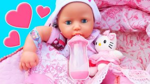 Кукла БЕБИ БОН — Беби Анабель не слушается и попадает в неприятности! Видео для девочек с Baby Born