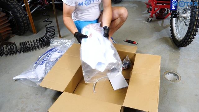 Сборка Кроссового Мотоцикла Motax MX 250 с воздушным охлаждением смотреть онлайн