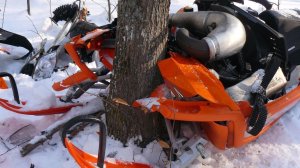 Эпичные падения на снегоходах 2026