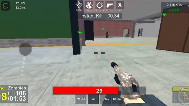 я сражаюсь против зомби в роблоксе (2 часть конец) смотреть онлайн