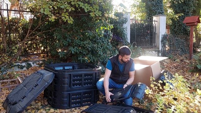 Kompostownik modułowy firmy PATROL 600l 860l 1120l смотреть онлайн