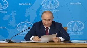 Путин назвал условия прекращения боевых действий на Украине