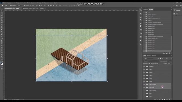 ТЕКСТУРА ВОДЫ В PHOTOSHOP// БОНУСНЫЙ УРОК МАРАФОНА
