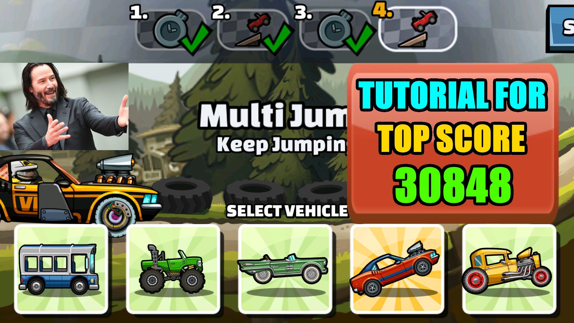Hill Climb Racing 2 -  ? 30848 Tutorial ? (B-Force)