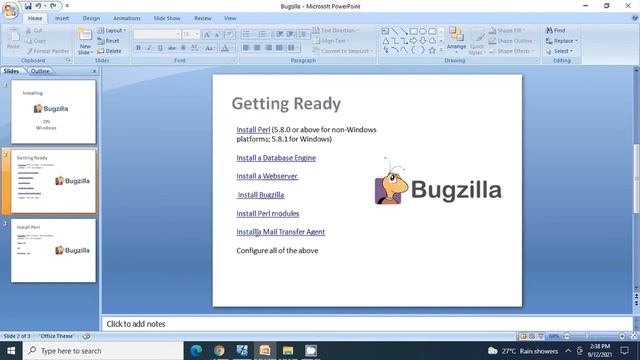 Installing Bugzilla On Windows Part1
