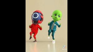 Танец зелёных инопланетянин  | 2021 Dance of green aliens
