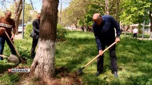 Абдулмуслим Абдулмуслимов принял участие в общереспубликанском субботнике