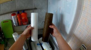 Как поменять фильтры в проточном водоочистителе "Аквафор трио"