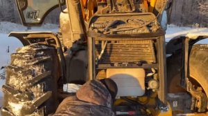 #webasto установили на #погрузчик #JCB