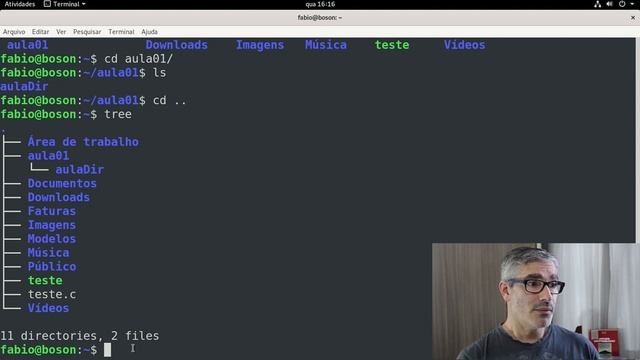 LPI Linux Essentials - Criar e excluir diretórios com mkdir, rmdir e rm -r смотреть онлайн