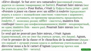 9(1). «Les carnets» (Дневники) [«Le Petit Nicolas» (René Goscinny)]