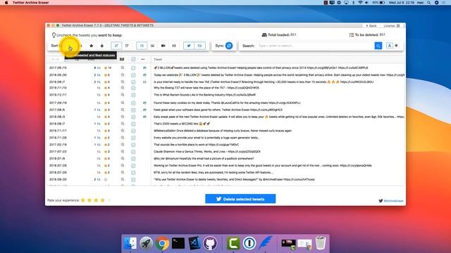 How to Delete Tweets in Bulk [2020] - Twitter Archive Eraser смотреть онлайн