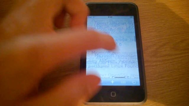 Производительность iPod Touch 1g (совместная аналитика с @AntiBillOS) смотреть онлайн