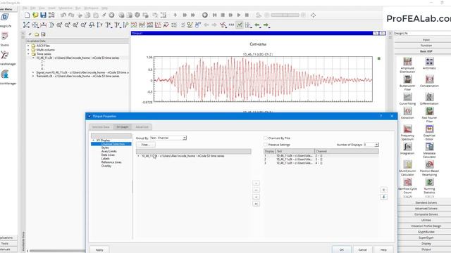 012 Ansys nCode DesignLife | Work with Signal Charts in Ansys nCode DesignLife смотреть онлайн