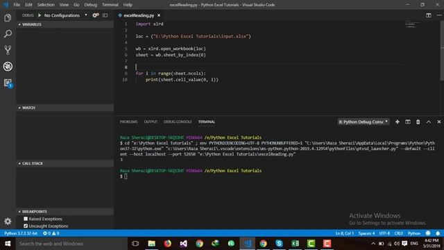 Code #4 : Extracting all columns name смотреть онлайн