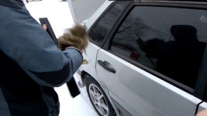 Как установить дефлектор без скотча на авто