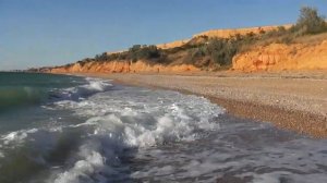 Севастополь,Необычный пляж Любимовка.mp4