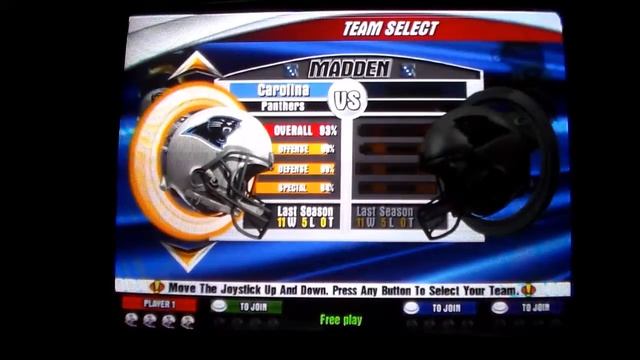 Madden NFL Football Arcade Game - HUGE 4 Player Dedicated Cabinet смотреть онлайн