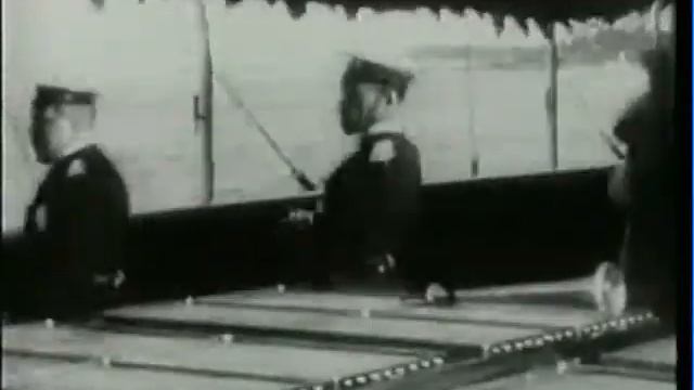 Обед царя Николая II на яхте в 1892 году смотреть онлайн