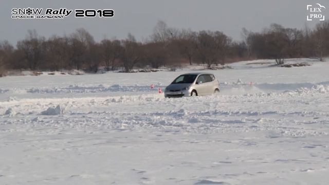 3 этап Snow Rally 2018. Спасск-Дальний. оз.Силикатное 03.02.2018