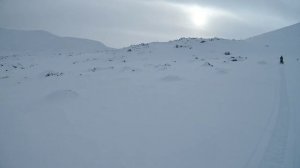 On snowmobile to the ridge - На снегоходе на хребет