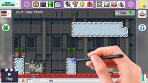 Super Mario Maker - Let's Make a Level With the New Update! - Course Creation Video