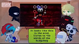 FNF Mod Characters React Rewrite V2 - Sonic.EXE | Trinity